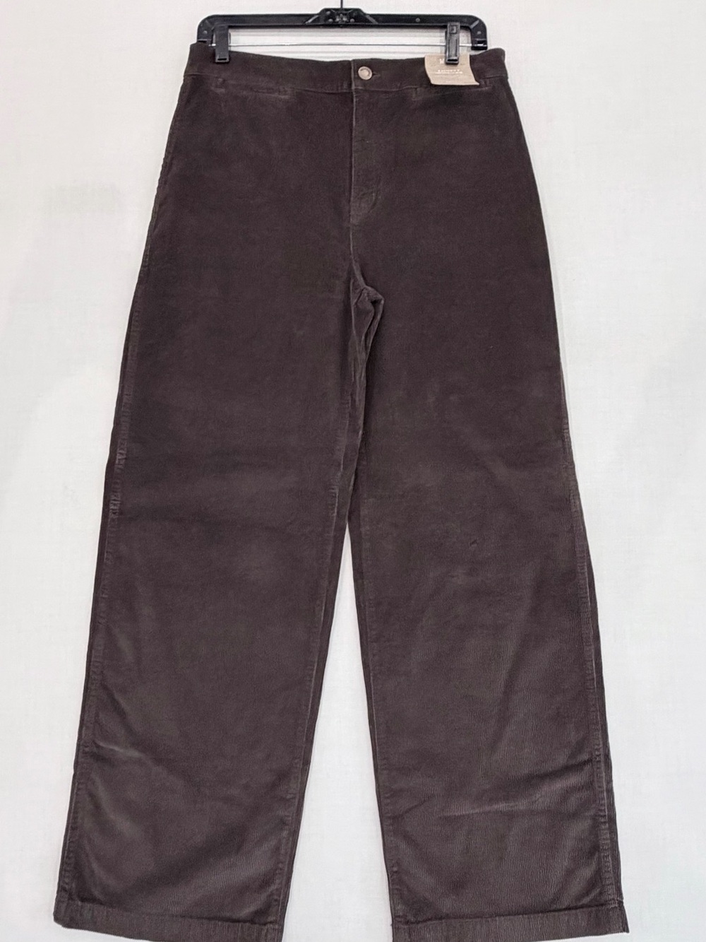 Madewell Emmett Wide Leg Corduroy Pants Womens 29 Brown High Rise Full Length - Picture 2 of 8